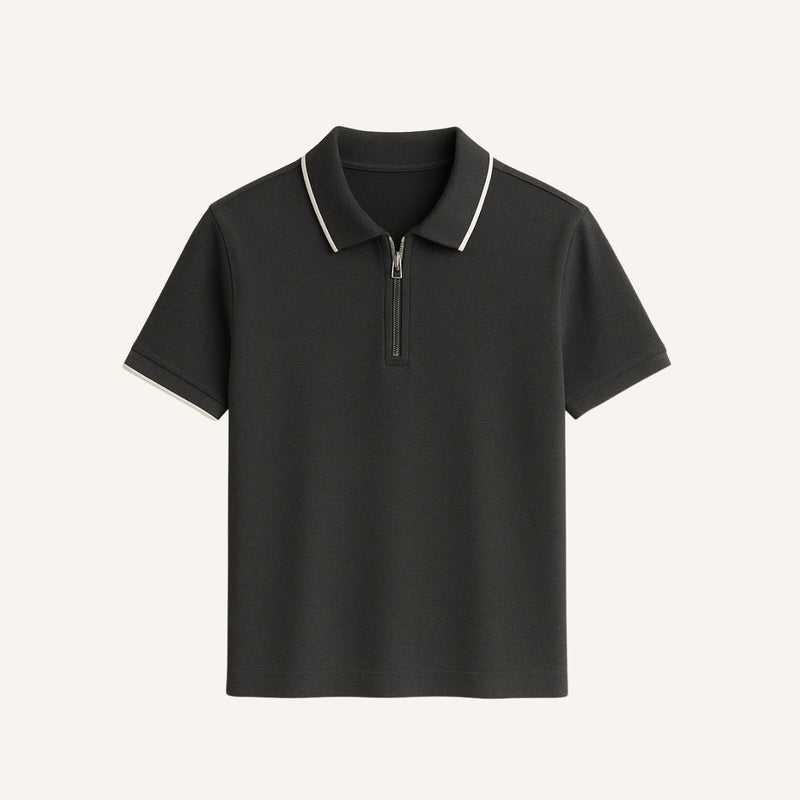 Polo Shirt Signature Zip