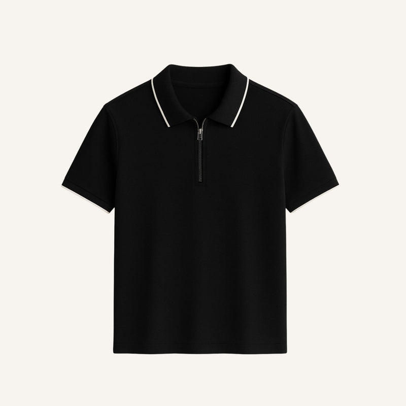 Polo Shirt Signature Zip