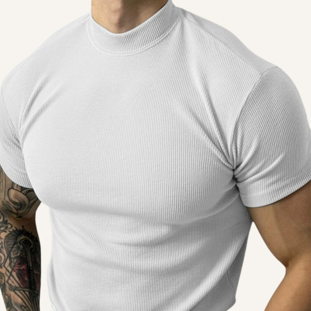 Minimal Knit T-Shirt Signature Line