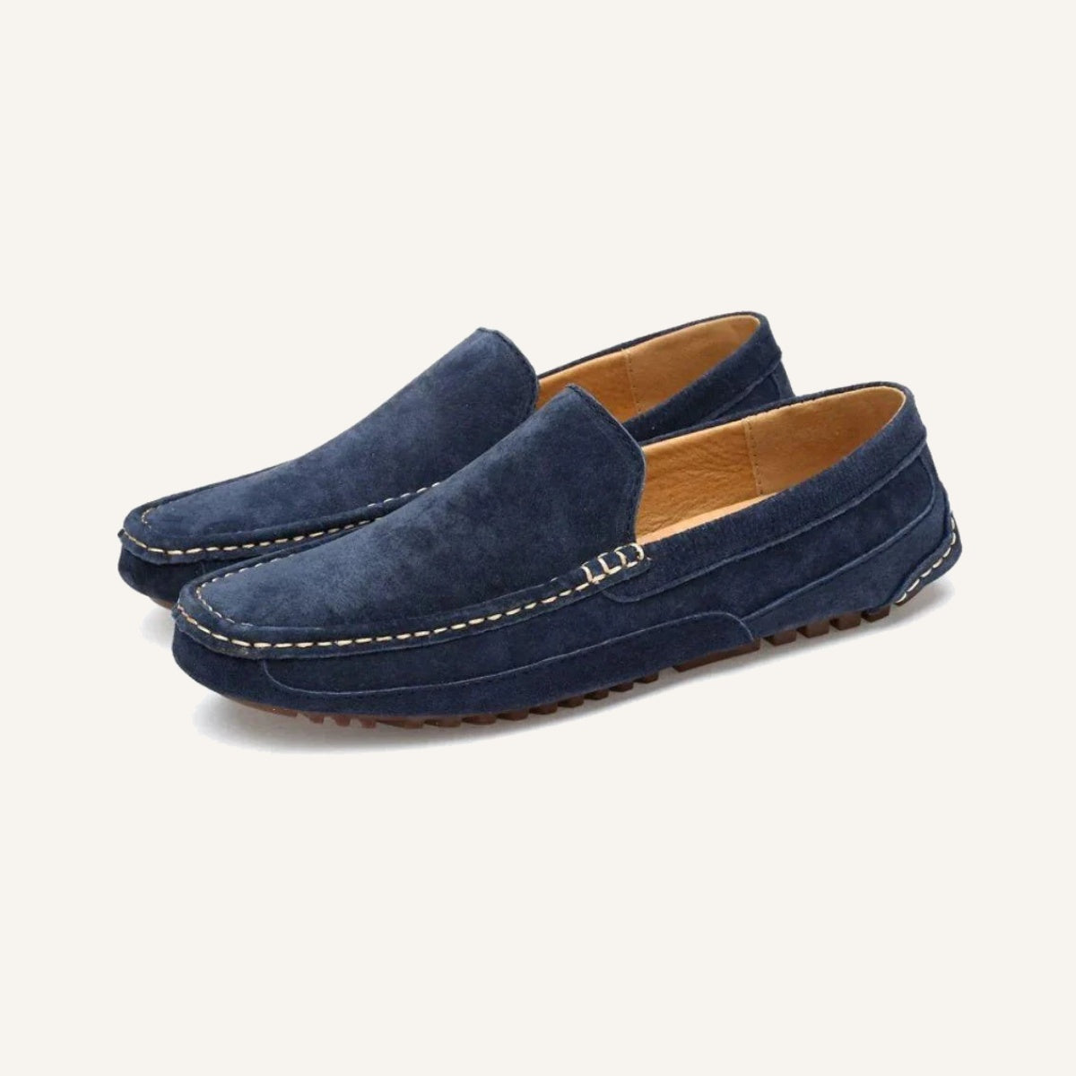 Suede Loafers Ivory Walk
