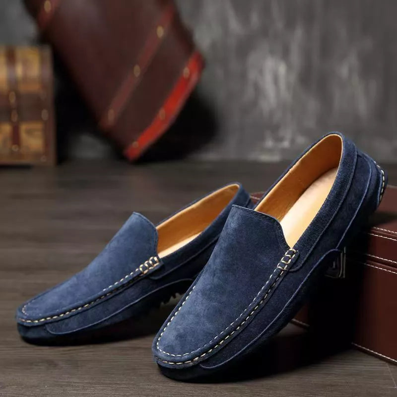Suede Loafers Ivory Walk