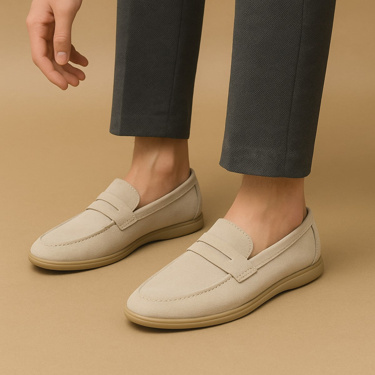 Suede Loafers Elite Craft