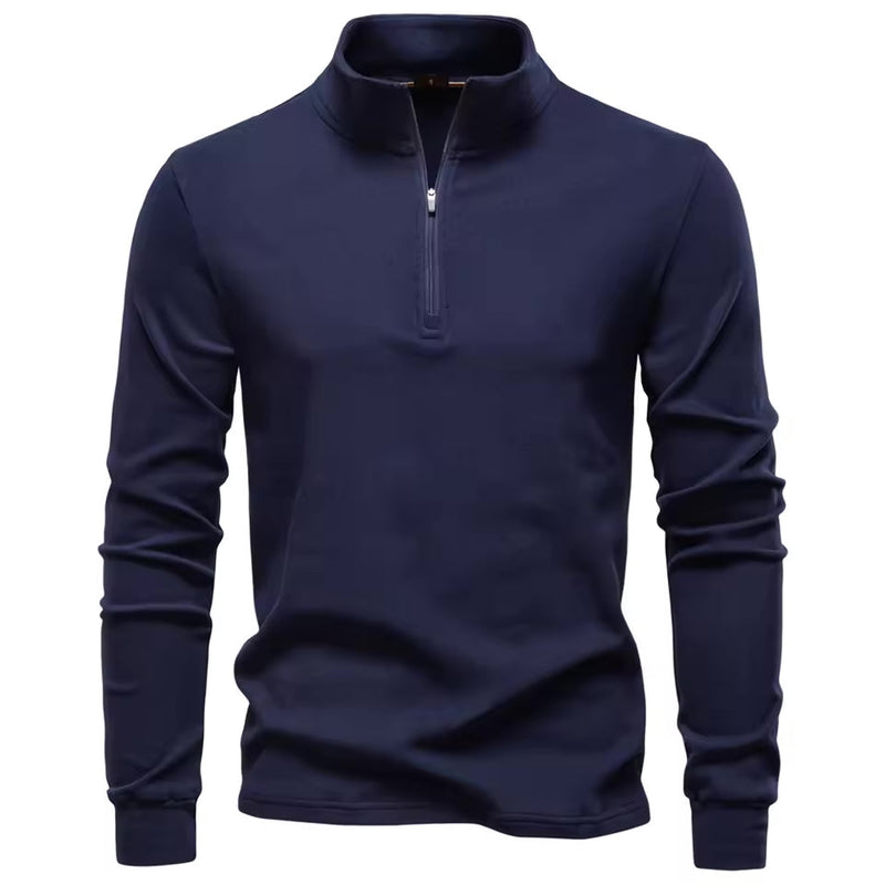 Sereno Men's Quarter-Zip Pullover – Lightweight Sweater