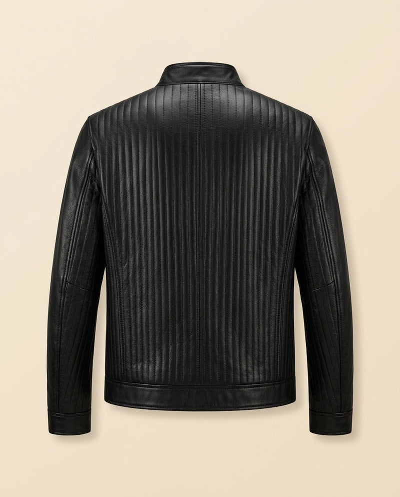 Signature Leather Biker Jacket