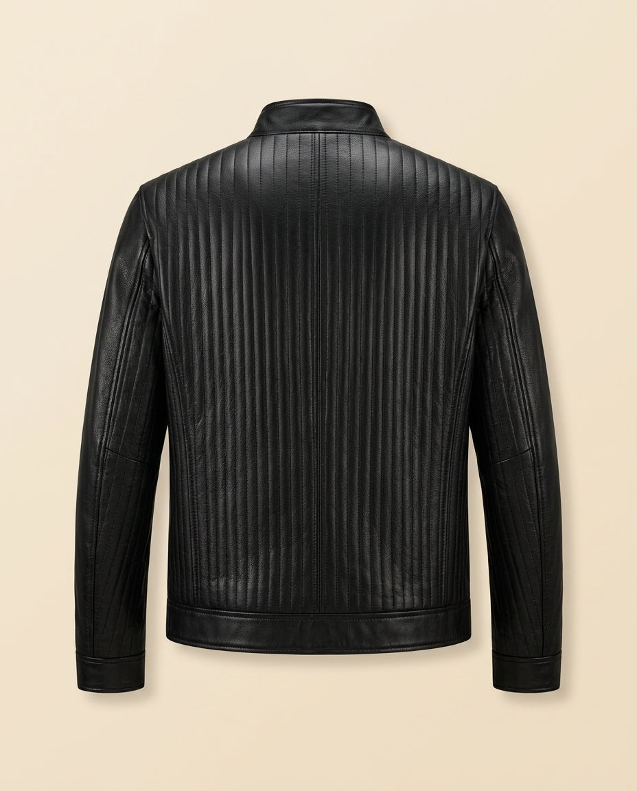 Signature Leather Biker Jacket