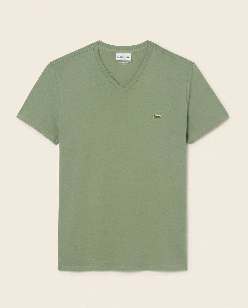 LC Refined V-Neck Cotton Tee