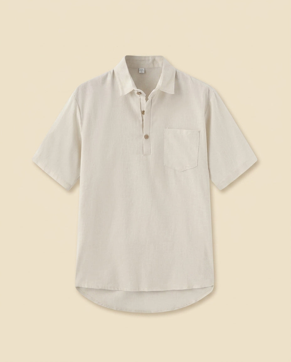 CB Refined Linen Resort Polo