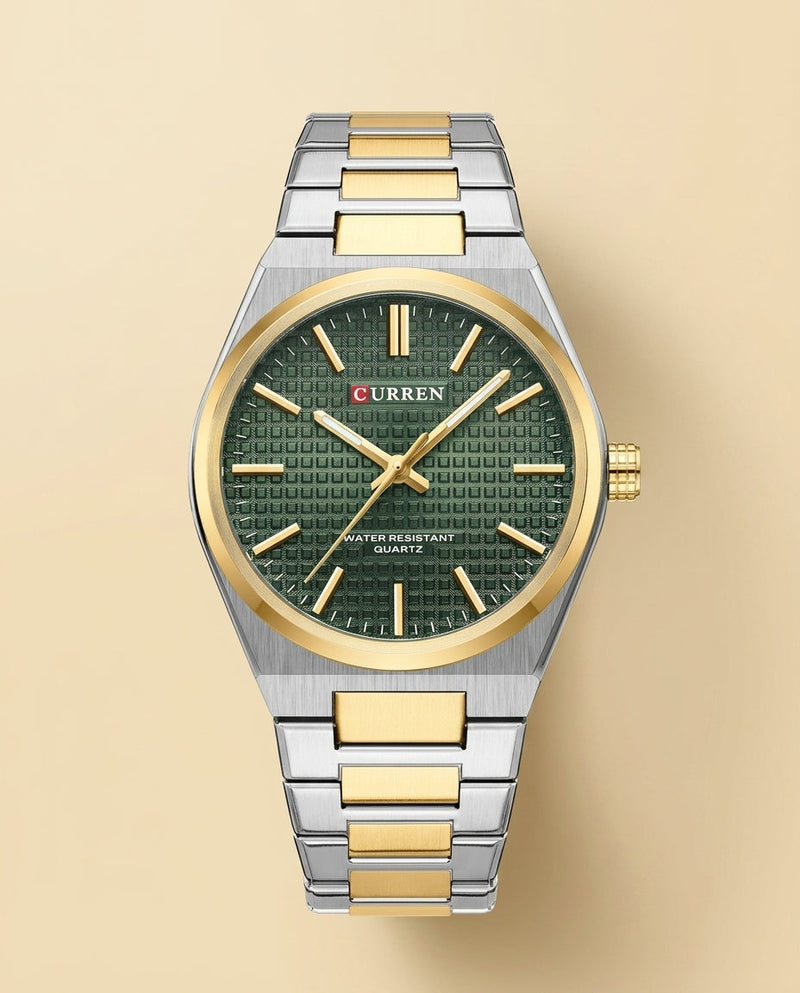 CR Classic Two-Tone Steel Watch