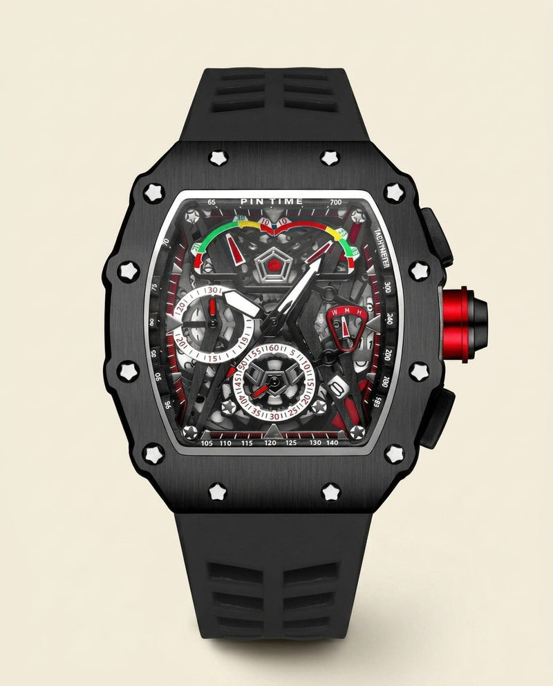 PT Elite Skeleton Racing Watch