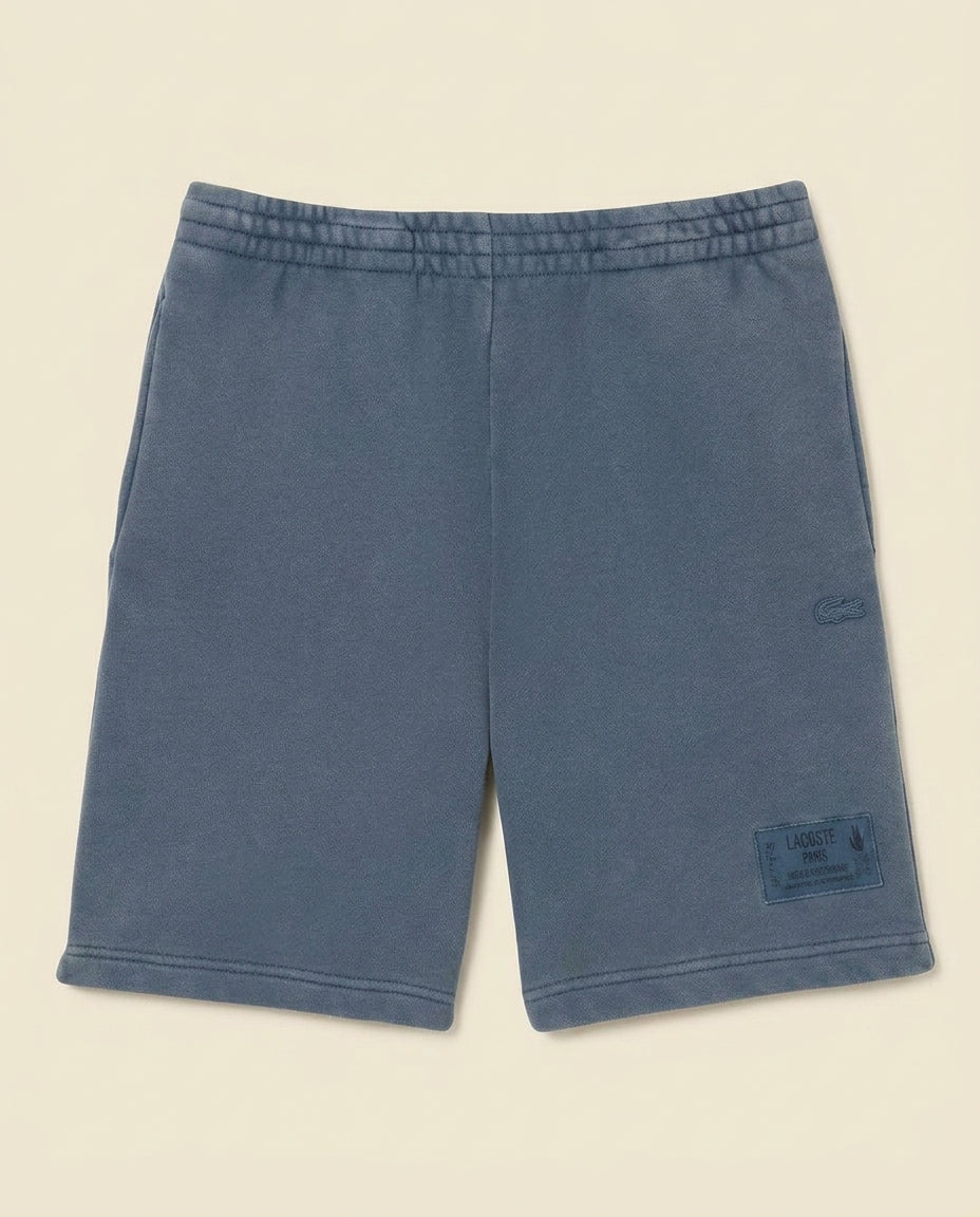 LC Paris Fleece Shorts Steel Blue