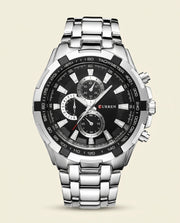 CR Elite Chronograph Steel Watch