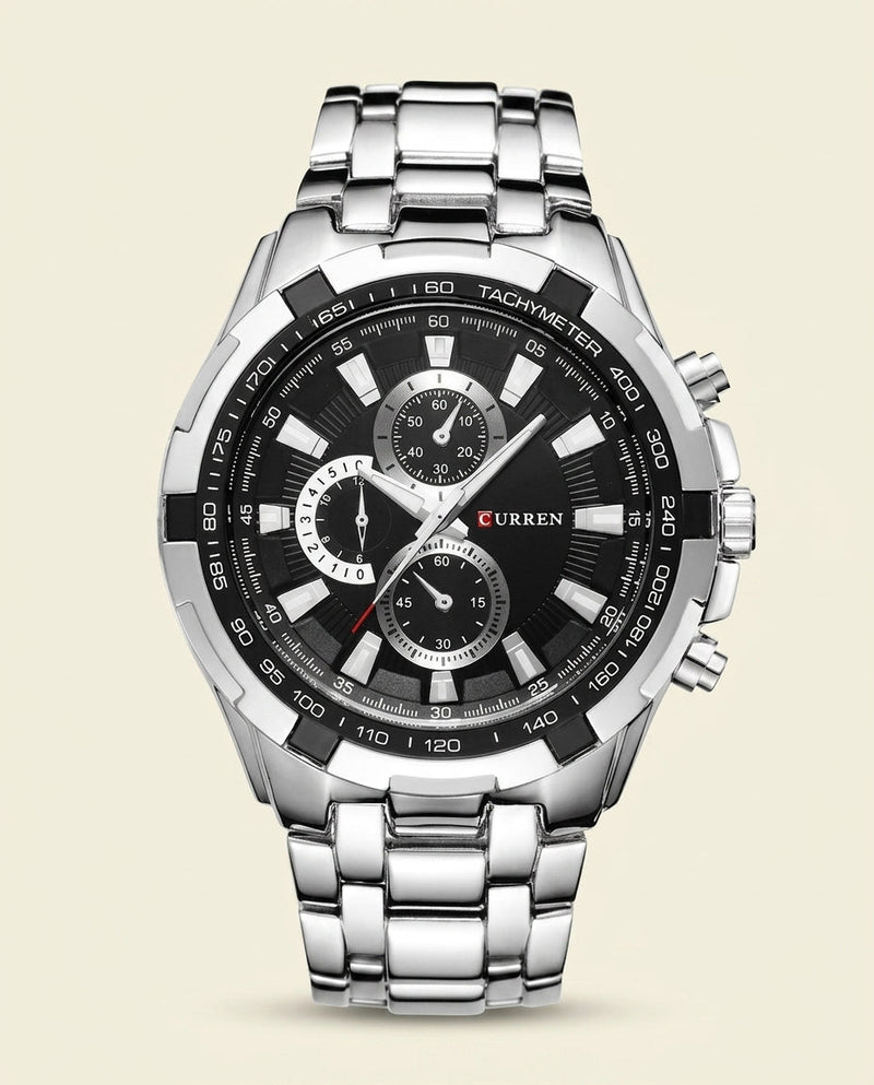 CR Elite Chronograph Steel Watch