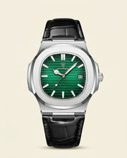 PD Prestige Nautilus Style Green Dial Watch