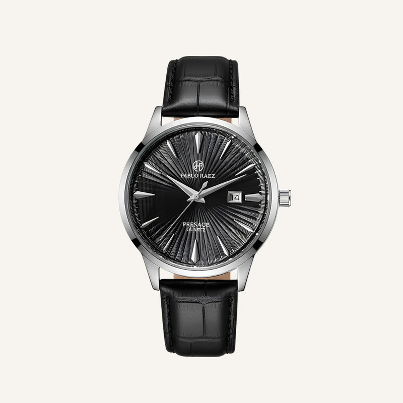 Pablo Raez Genuine Leather Watch