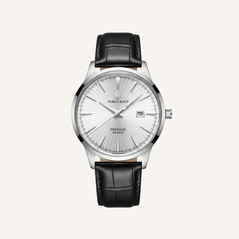 Pablo Raez Genuine Leather Watch