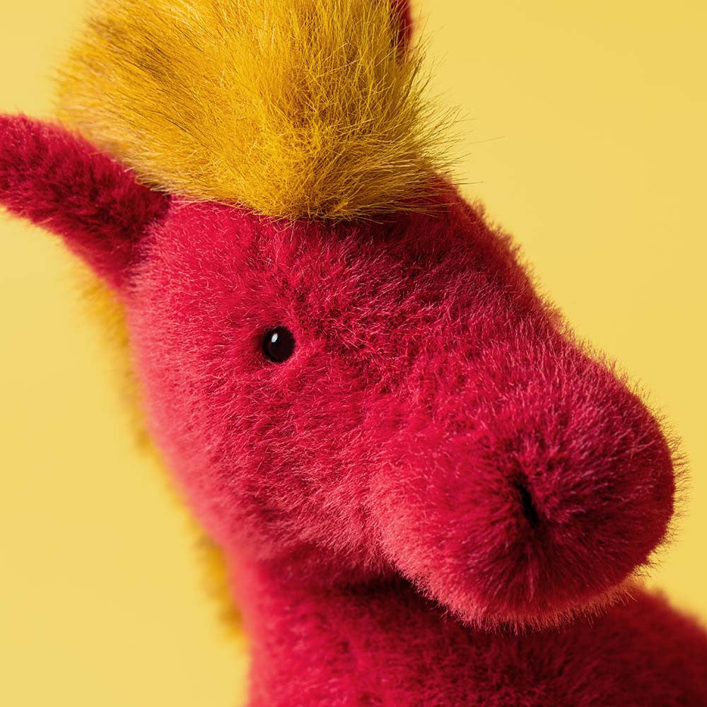 Red flame horse 30cm