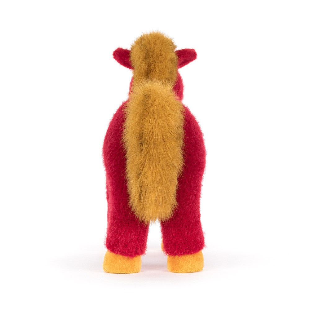 Red flame horse 30cm