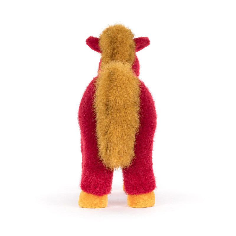 Red flame horse 30cm