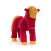 Red flame horse 30cm