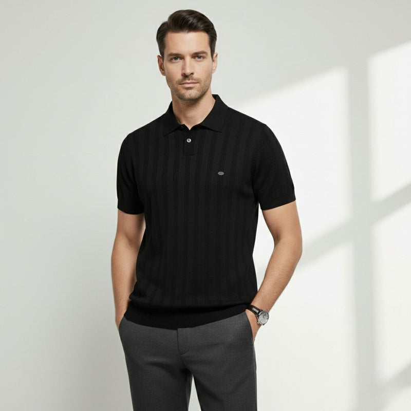 Men's Striped Polo Shirt - Romero