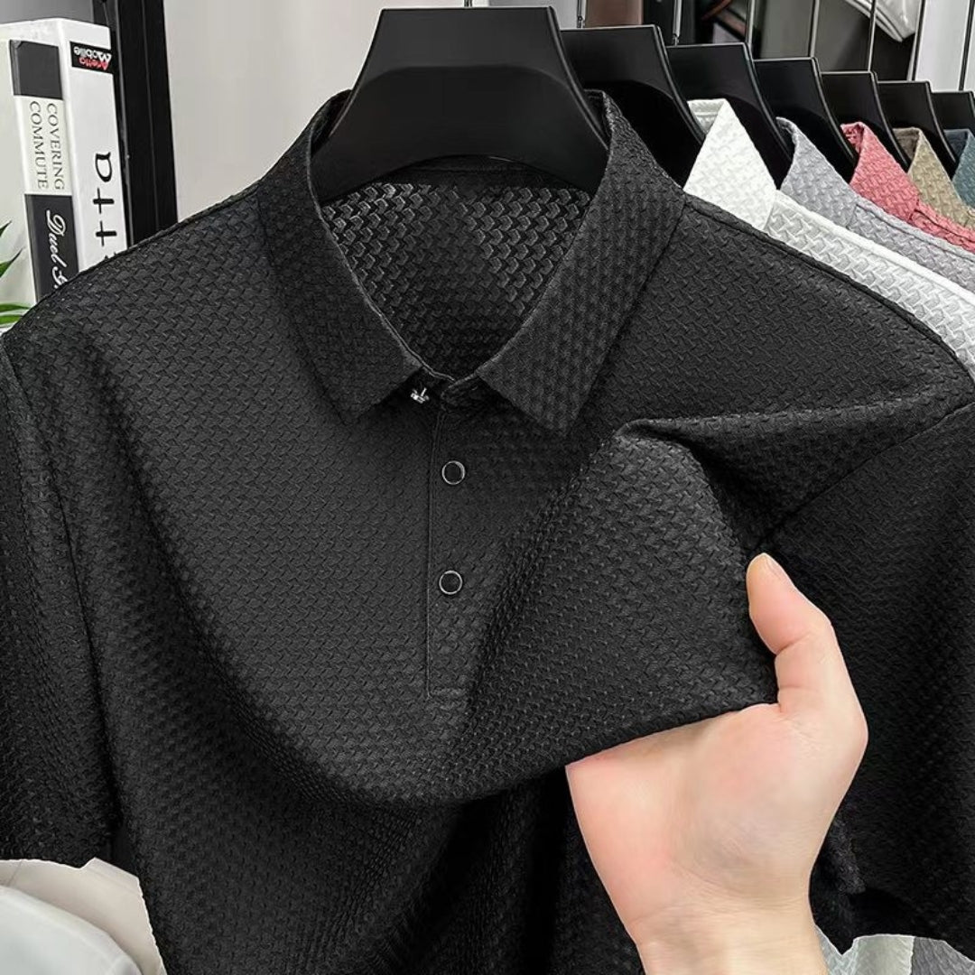 Rialto Men's Polo Shirt – Classic Short Sleeve Slim Fit
