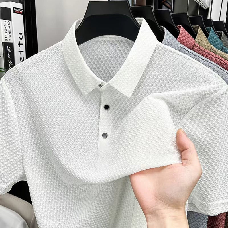 Rialto Men's Polo Shirt – Classic Short Sleeve Slim Fit