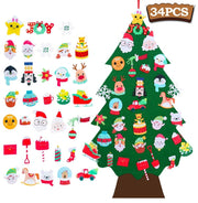Montessori Felt Christmas Tree