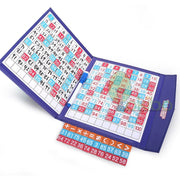 Book / Magnetic Board Montessori – Learn to Count from 1 to 100 and to Add Or Subtract