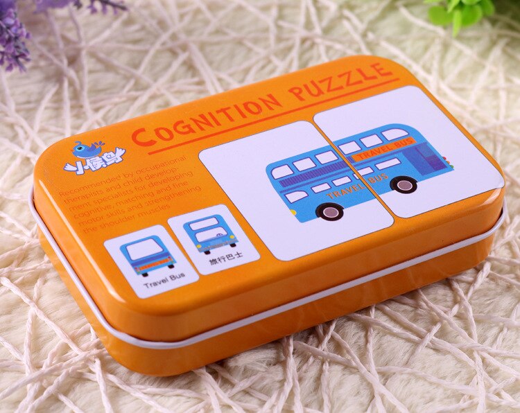 Montessori Baby Kids Cognition Puzzles