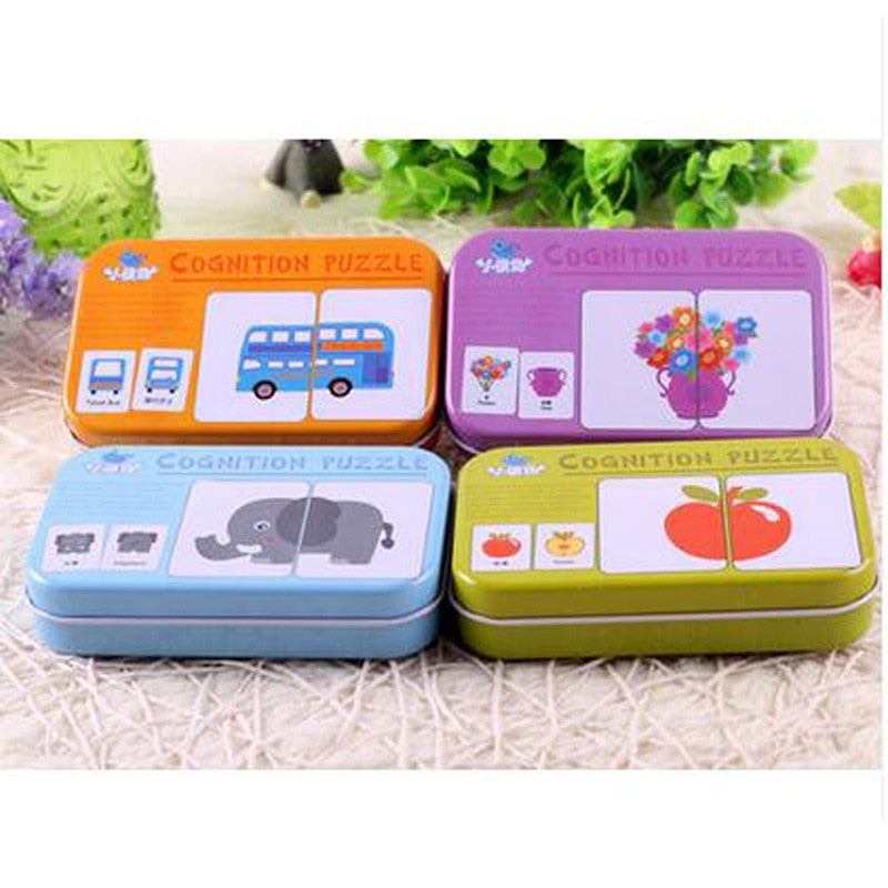 Montessori Baby Kids Cognition Puzzles