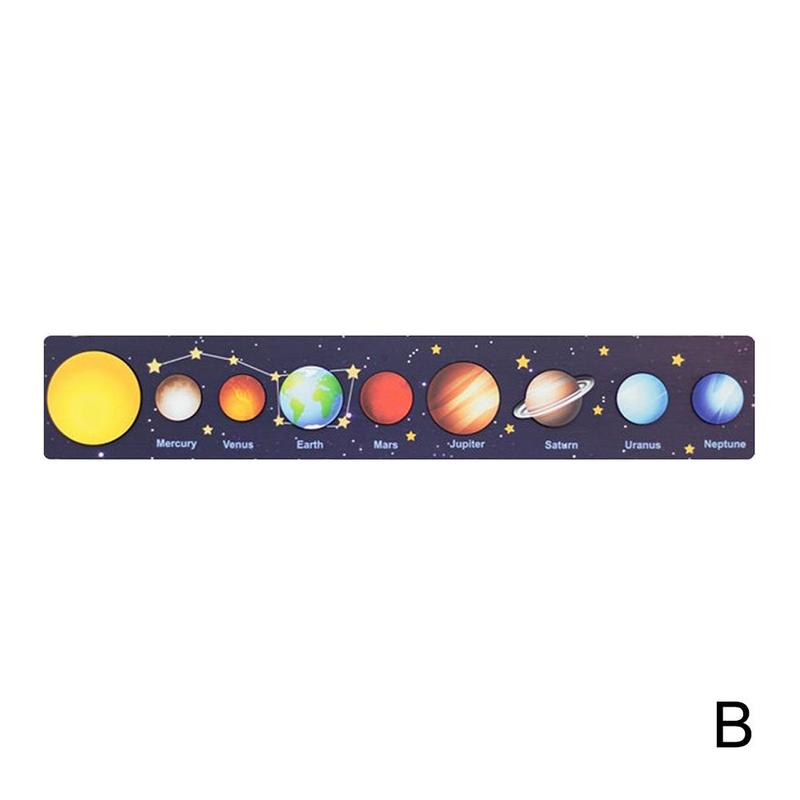 Montessori 3D Wooden Solar System Puzzle