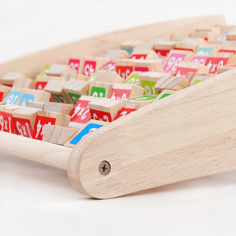 Montessori Wooden Multiplication Table