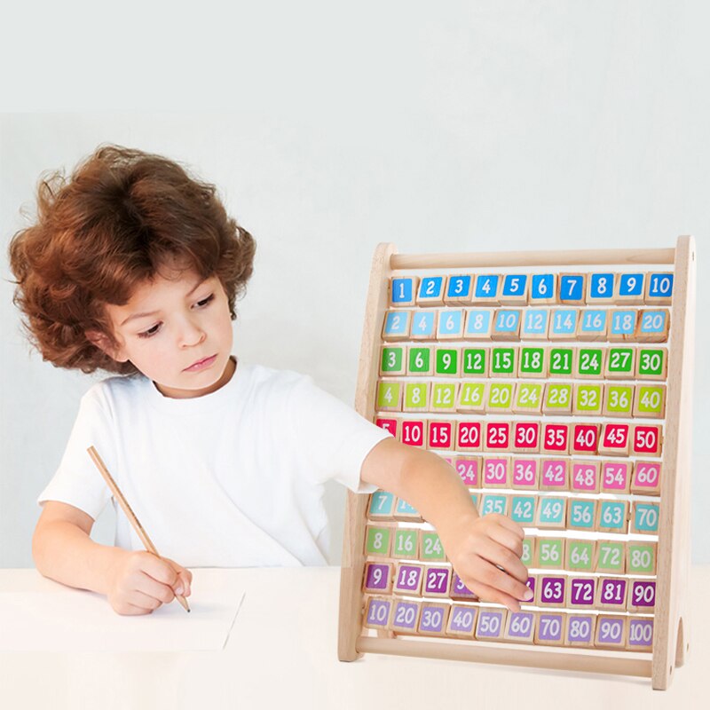 Montessori Wooden Multiplication Table