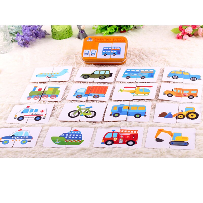 Montessori Baby Kids Cognition Puzzles
