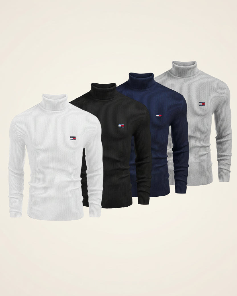 TH Classic Roll-Neck Sweater