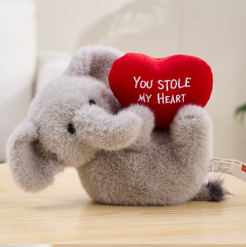 '- Valentine - I Love You Tons- 11" Hippo
