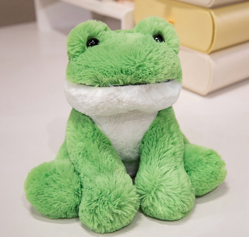 Dreamy Eyes Fantabulous Frog Plush Toy, 10 in