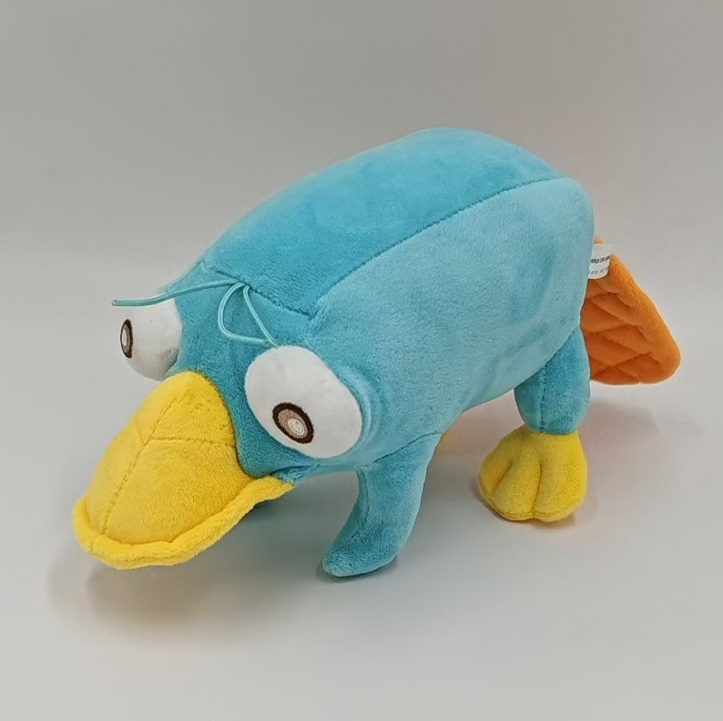 Platypus Plush Toy, Animal Cartoon Duck Platypus Character Soft Doll for Kids