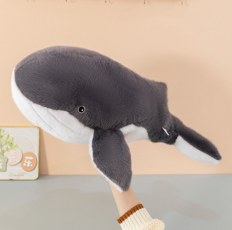 Wavelly Whale Inky 15cm