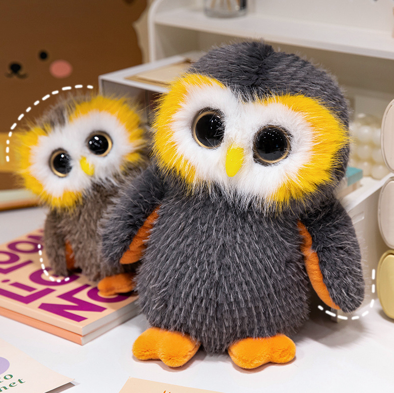 Plush Owl Toy – Ollie Woodland Owl, 10 in