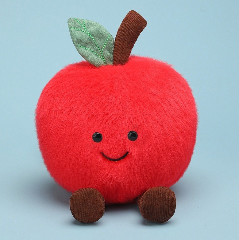 '- Palm Pals - 5" Crisp Red Apple