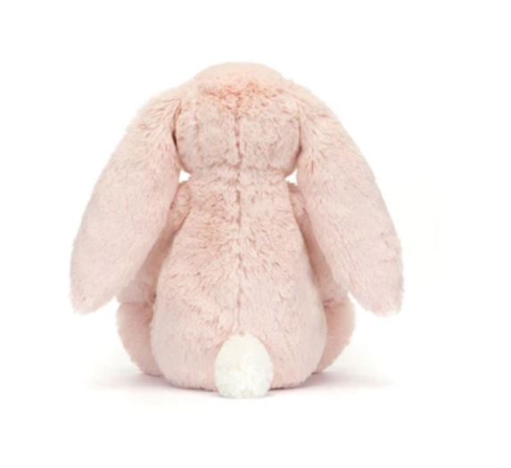 Plush Bunny with Cherry Blossom Ears – Soft Cuddly Toy, Small, Medium, or Large