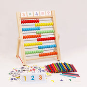 Montessori Multifunction Wooden Abacus Learning Stand