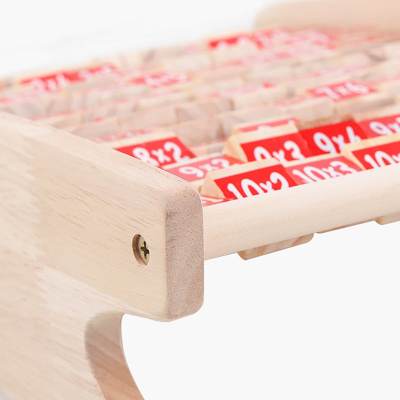 Montessori Wooden Multiplication Table