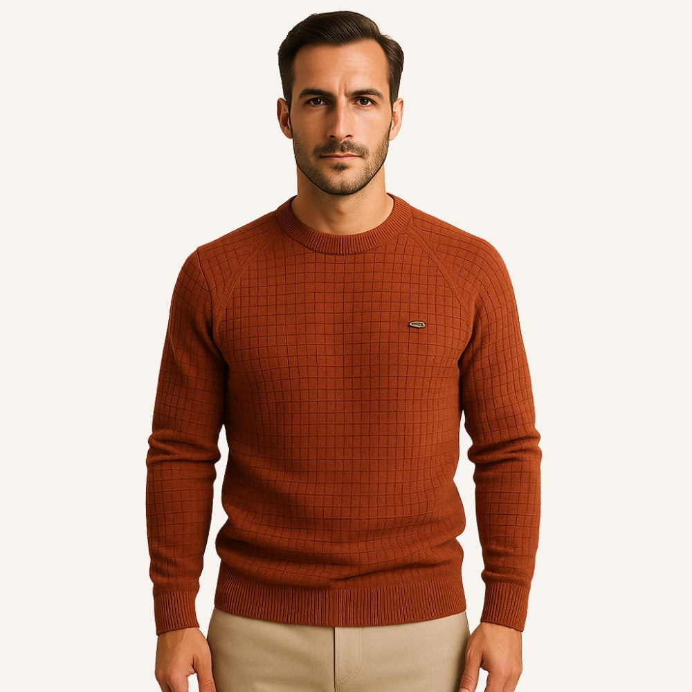 Sweater Textured Heritage Knit