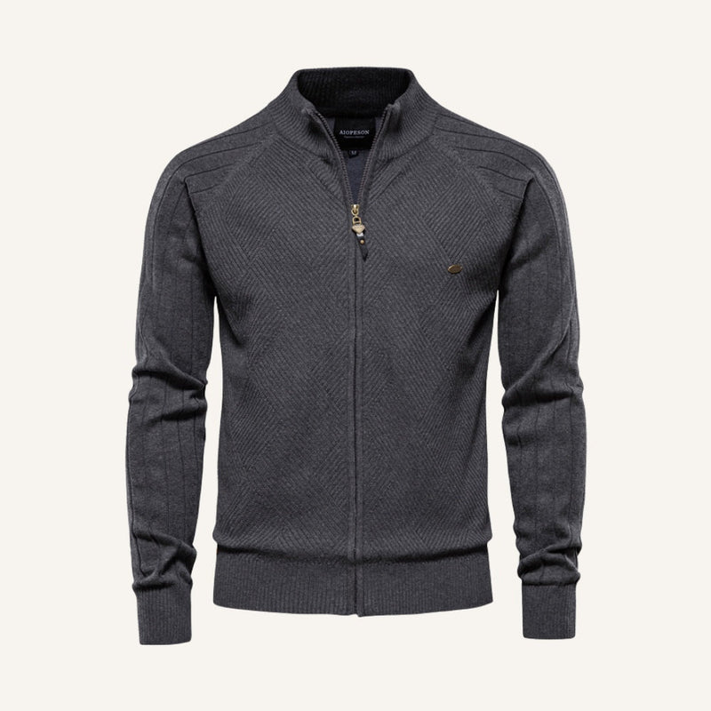 Full-Zip Sweater Arno Heritage
