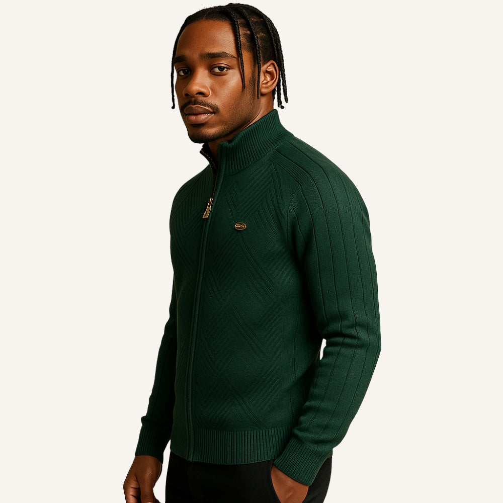 Full-Zip Sweater Arno Heritage