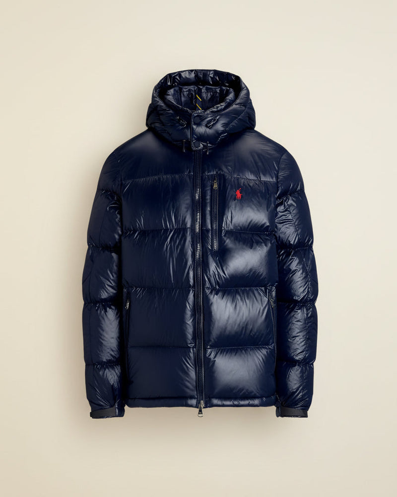 RL Lacquered-Shell Down Jacket