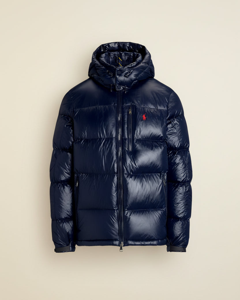 RL Lacquered-Shell Down Jacket