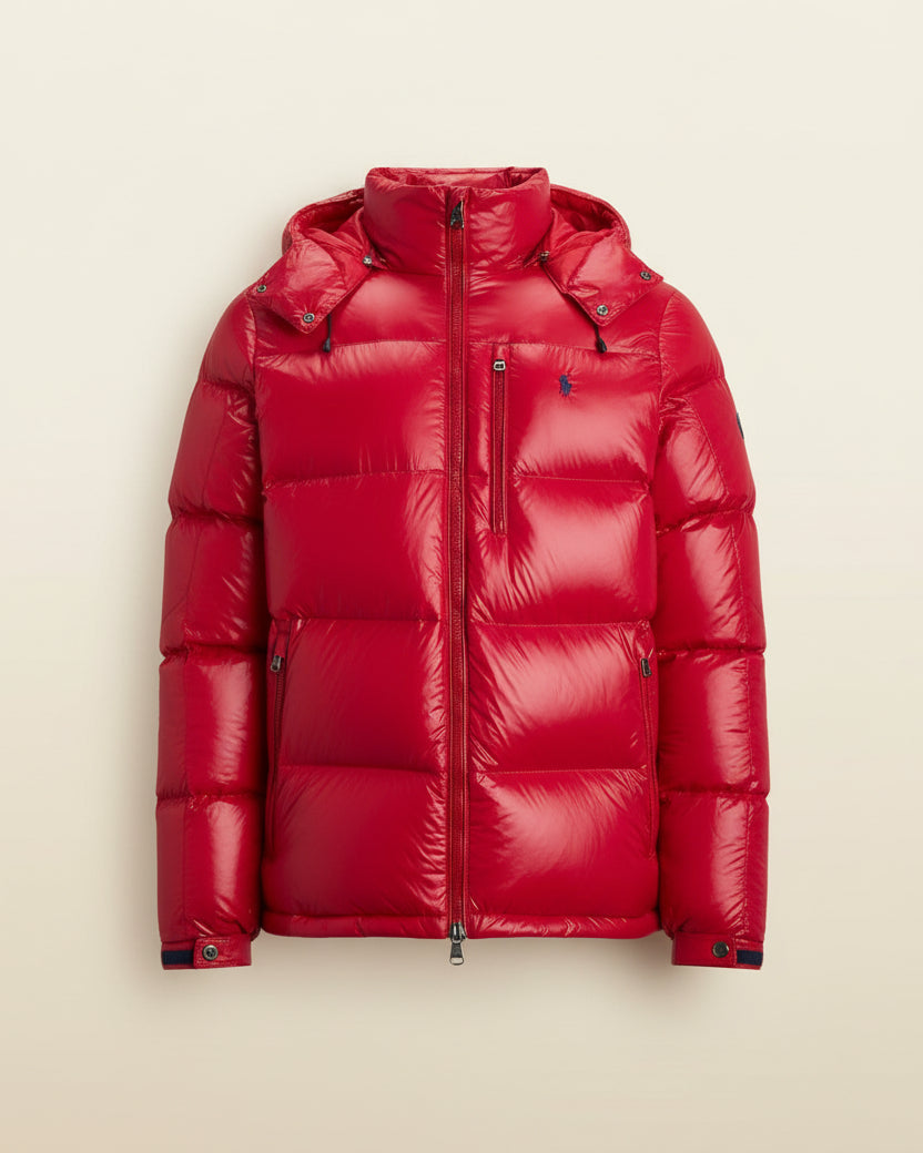 RL Lacquered-Shell Down Jacket